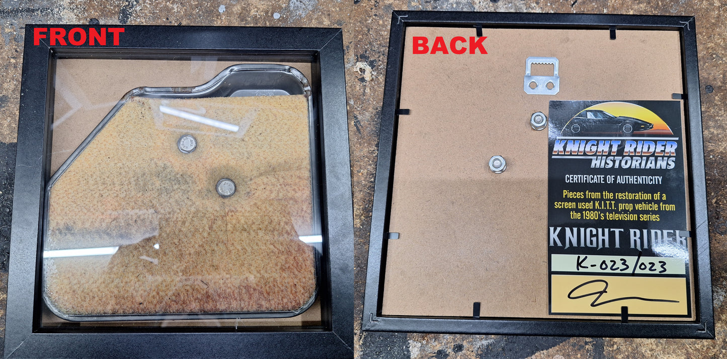 Écran utilisé KITT Shadow Box