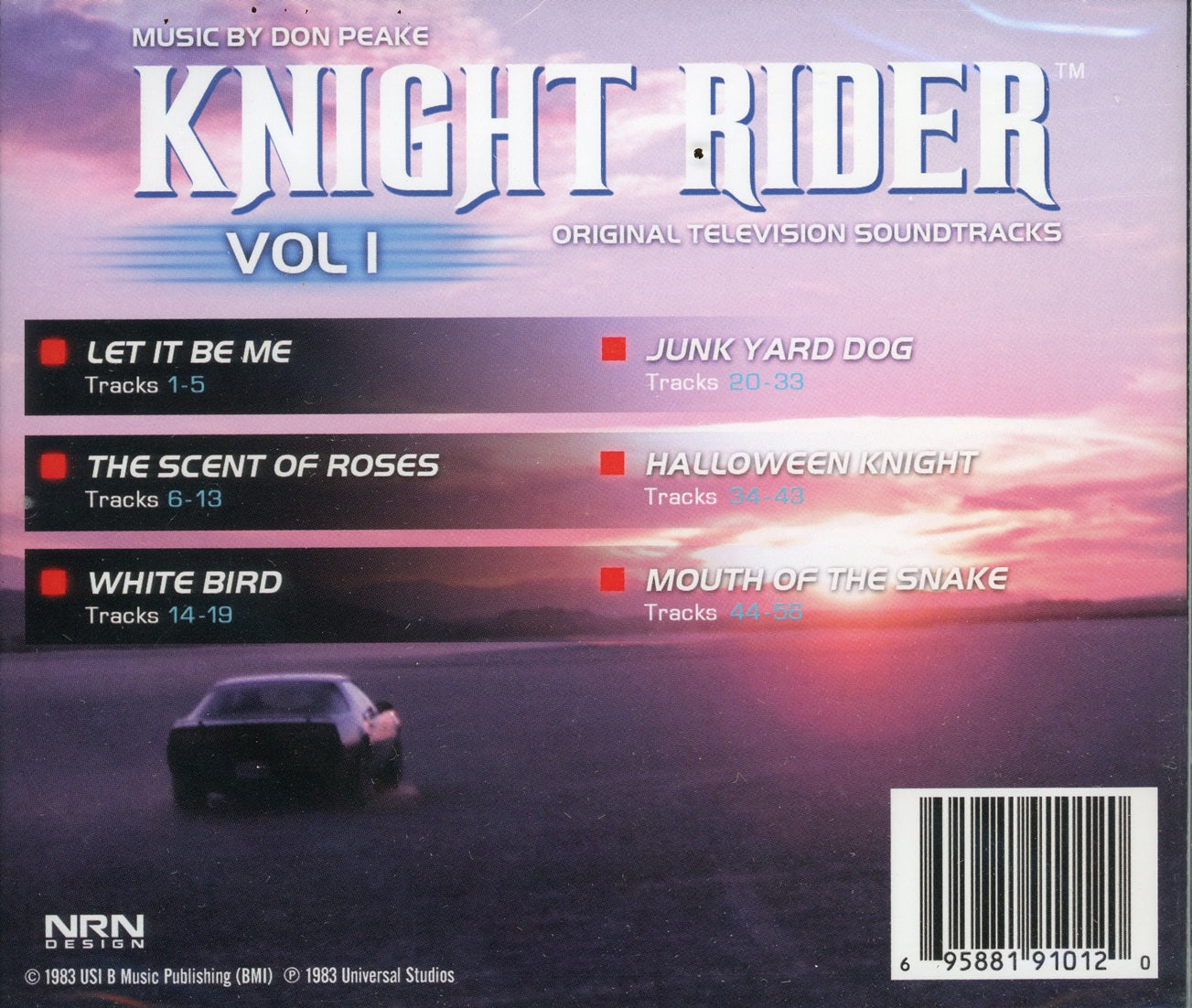Don Peake – Knight Rider - Vol 1 (Original Television Soundtrack)