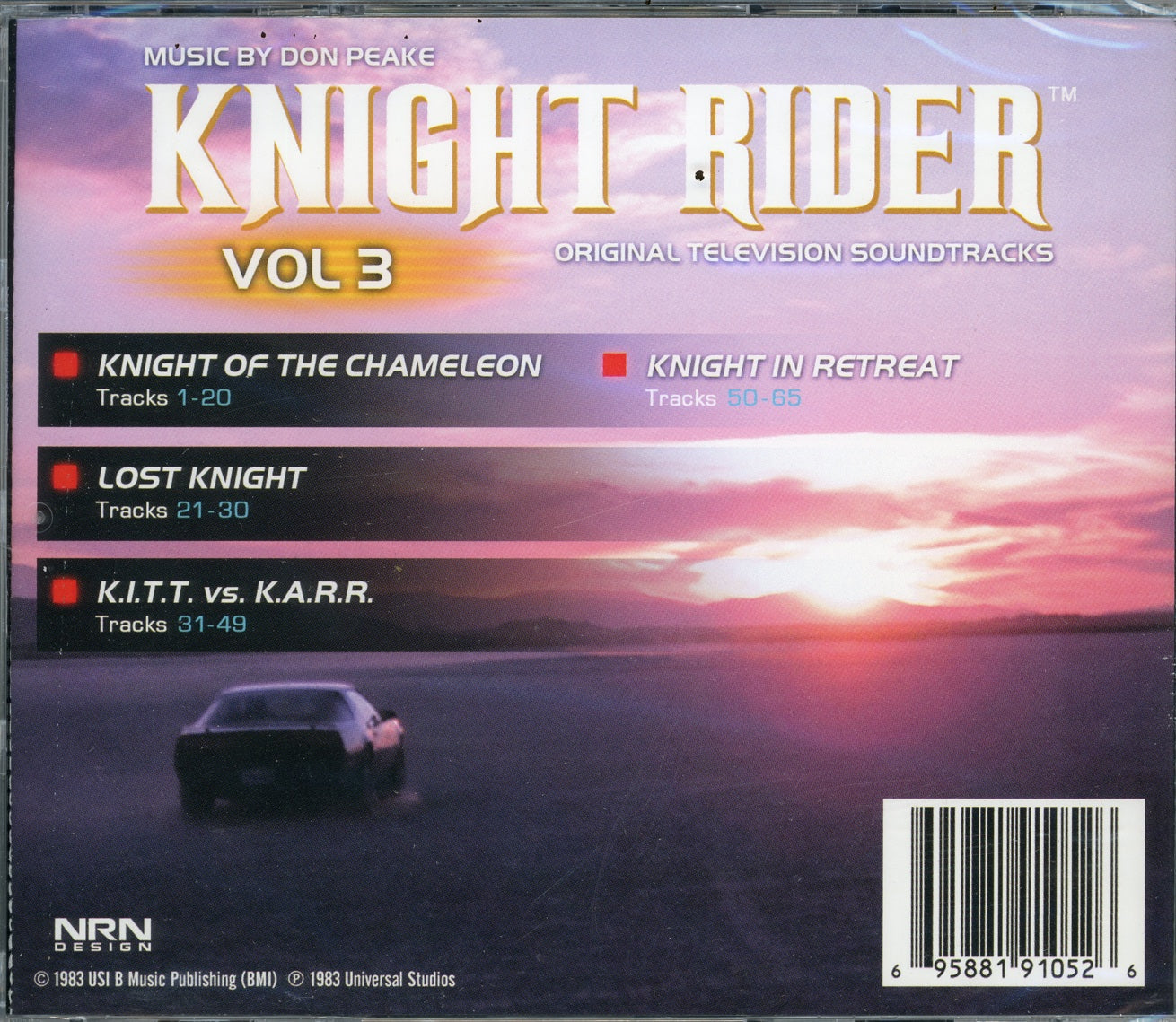 Don Peake – Knight Rider - Vol 3 (Original Television Soundtrack)