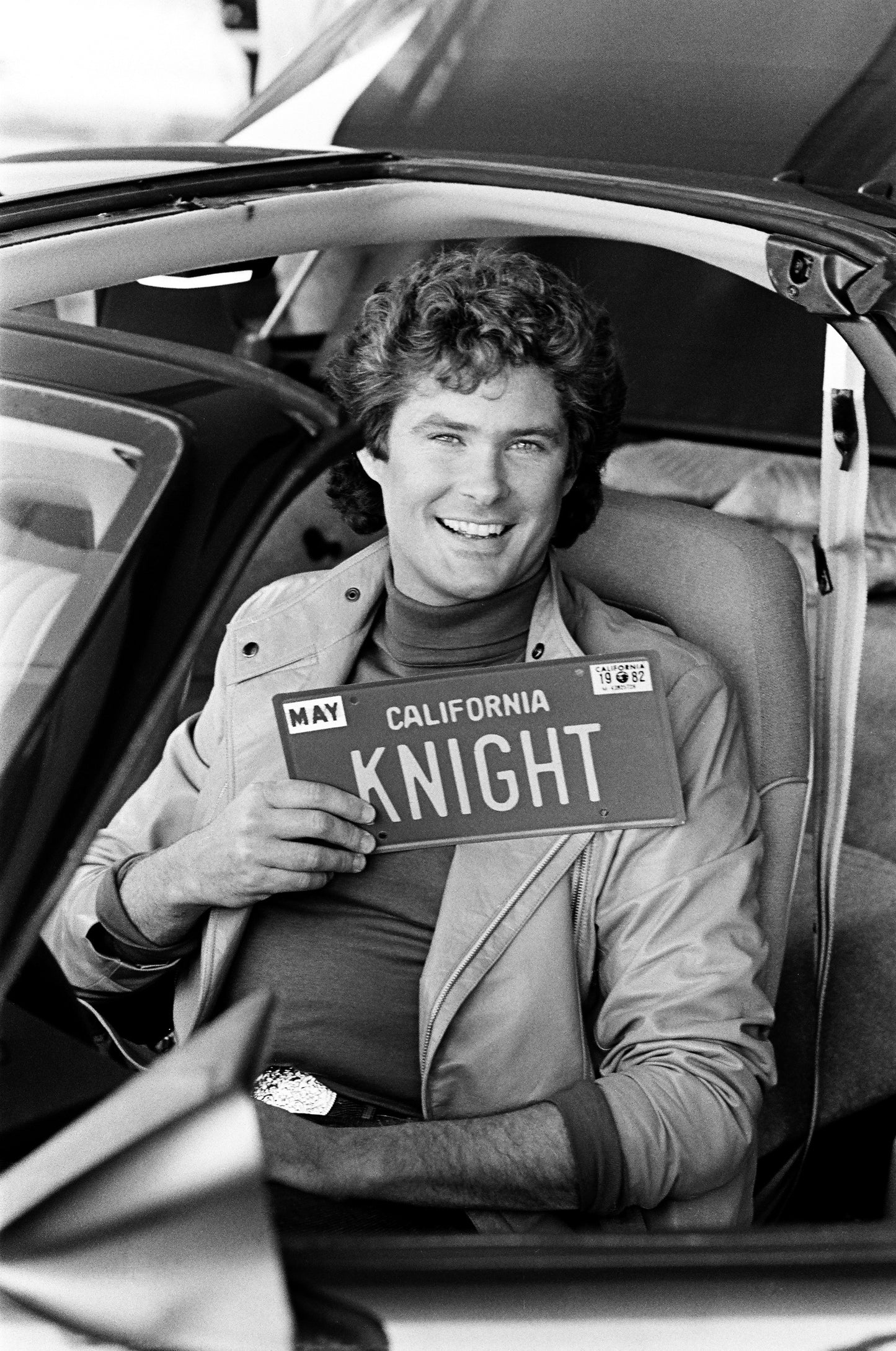 Screen Accurate KNIGHT License Plate w/Tags (Season 1 Variation)