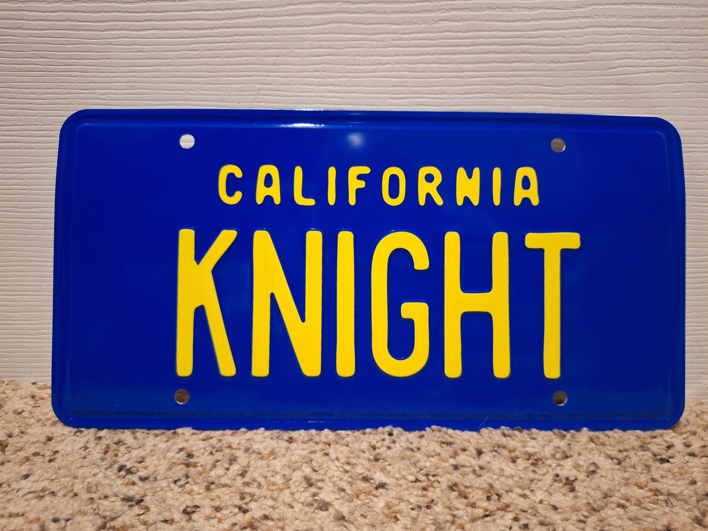 Screen Accurate KNIGHT License Plate (Season 4 Variation)