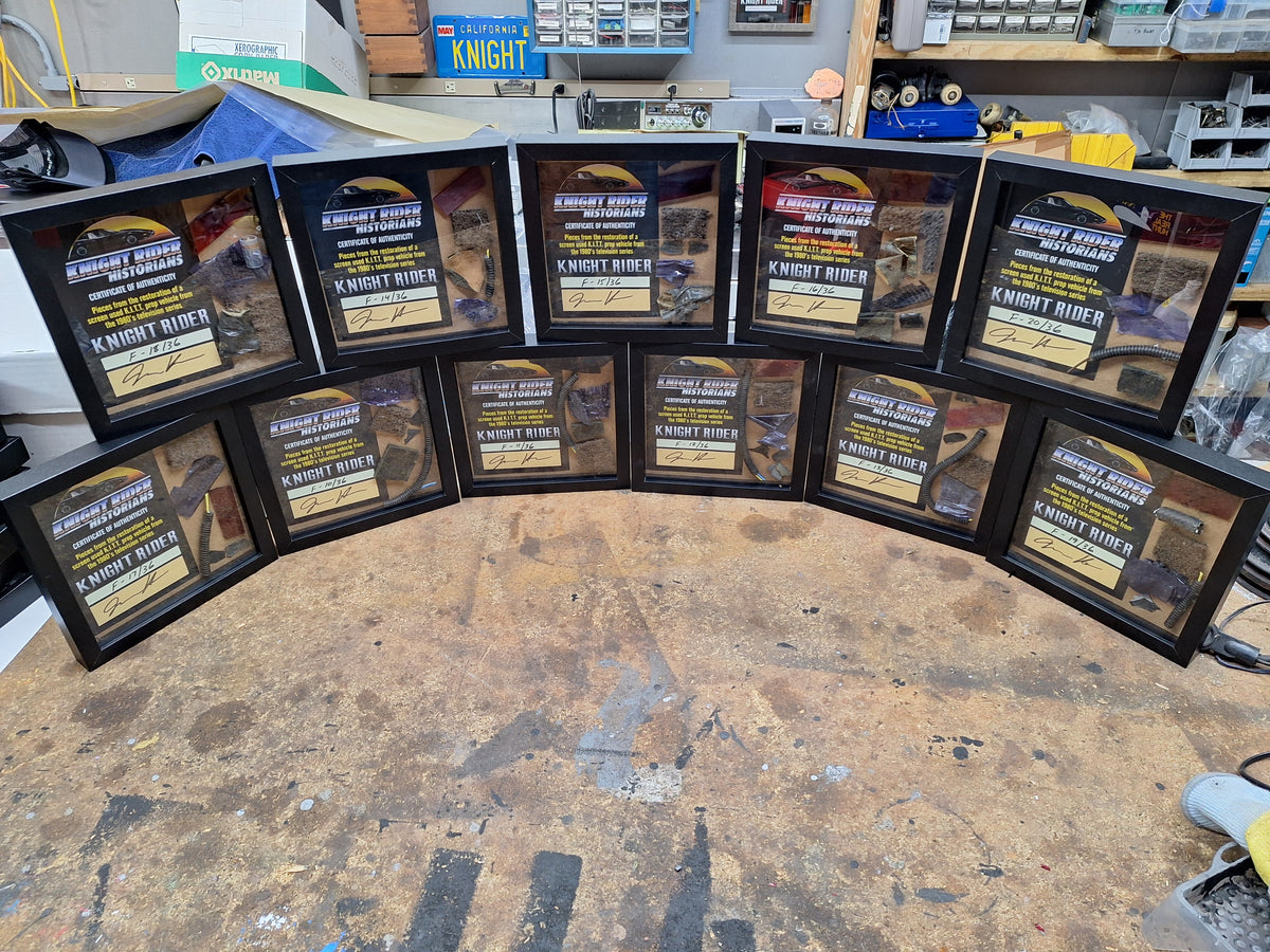 Screen Used K.I.T.T. Shadow Box – KRH Media Group LLC