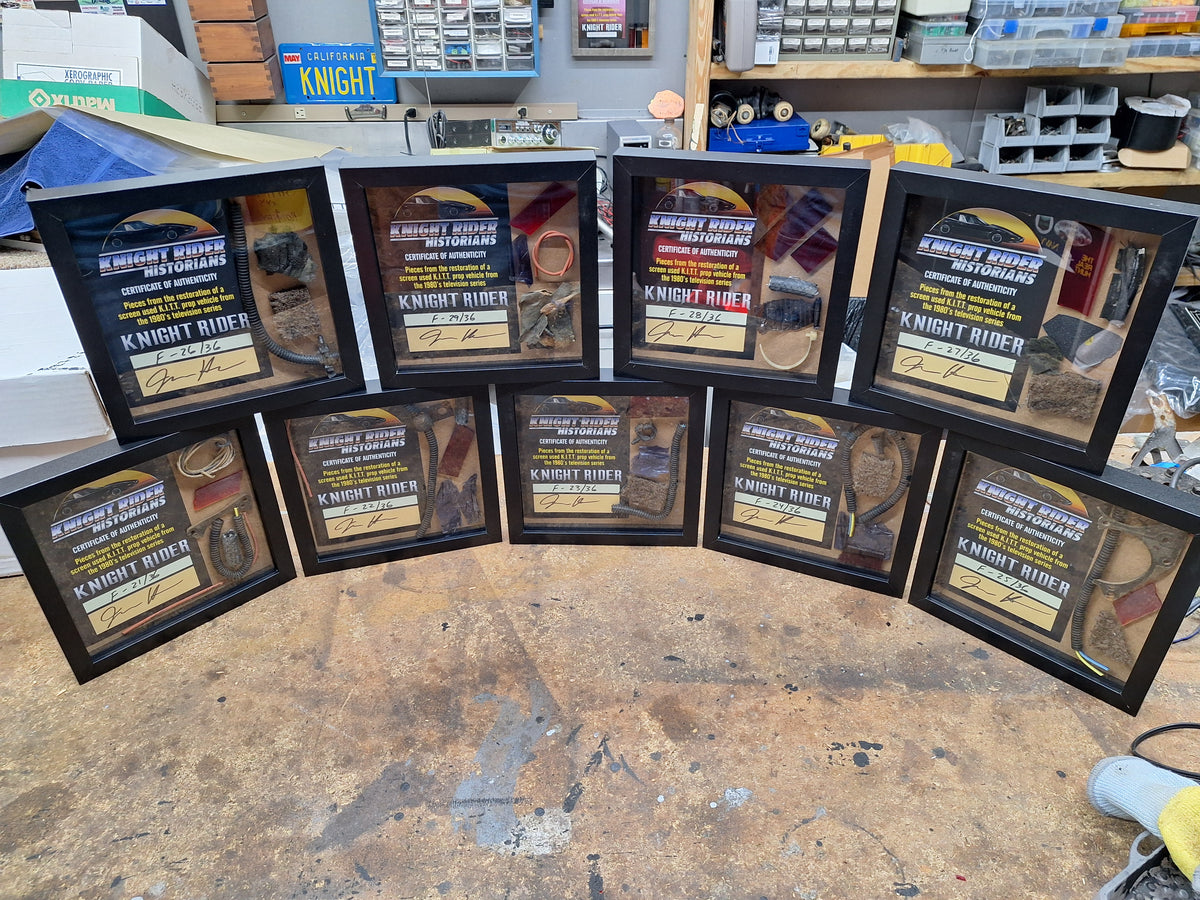 Screen Used K.I.T.T. Shadow Box – KRH Media Group LLC