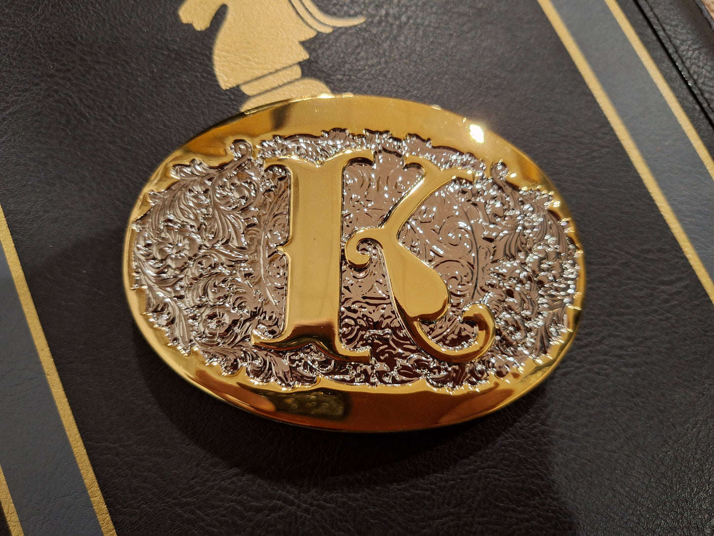 Michael Knight "K" Belt Buckle