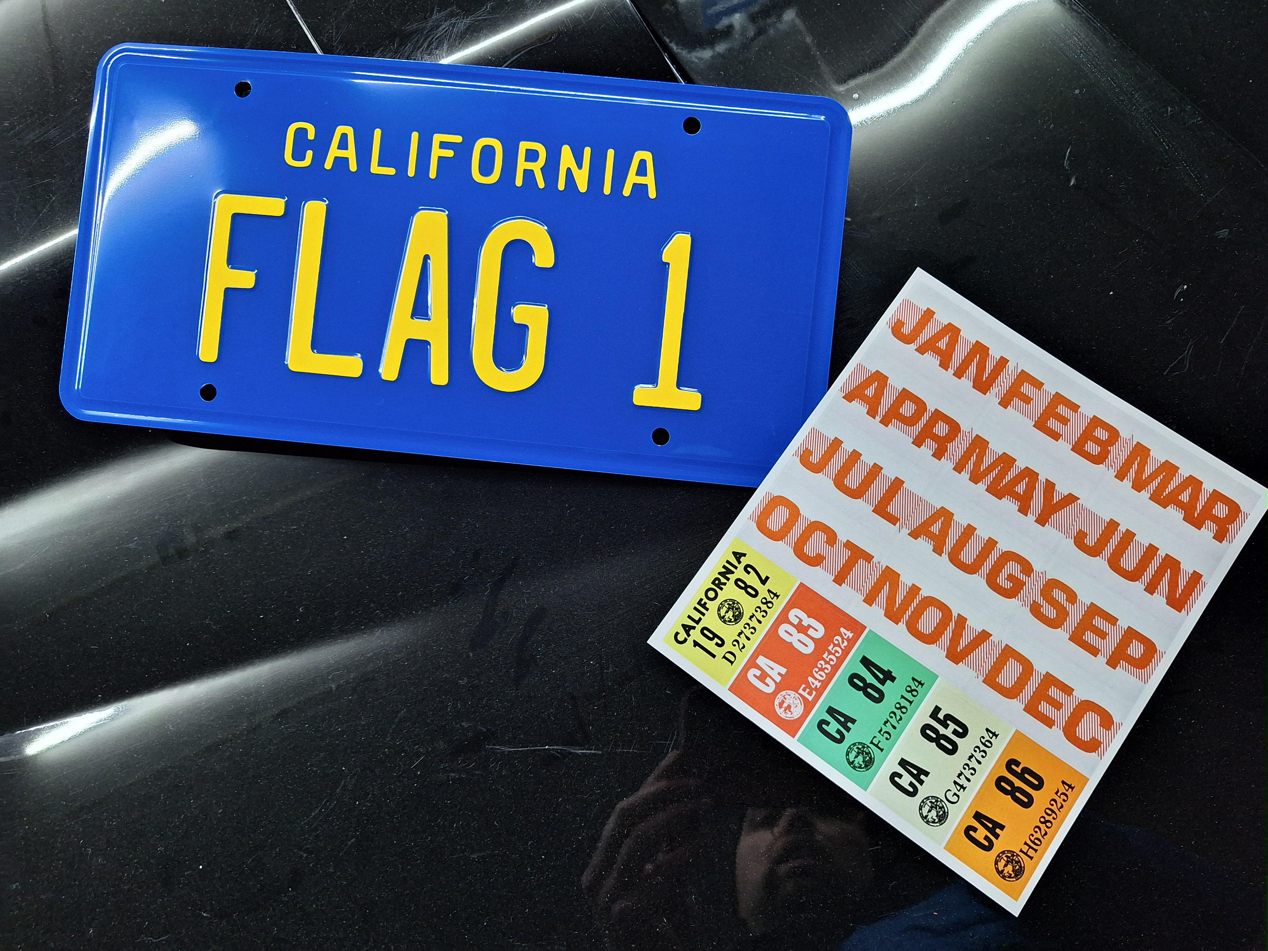 Knight Rider Rear Tag Knight Rider Historians | Props, Collectibles & Fan Merch – KRH Media ...