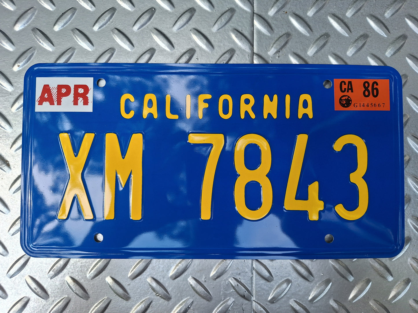 Screen Accurate Knight Rider Semi License Plate Set w/Tags