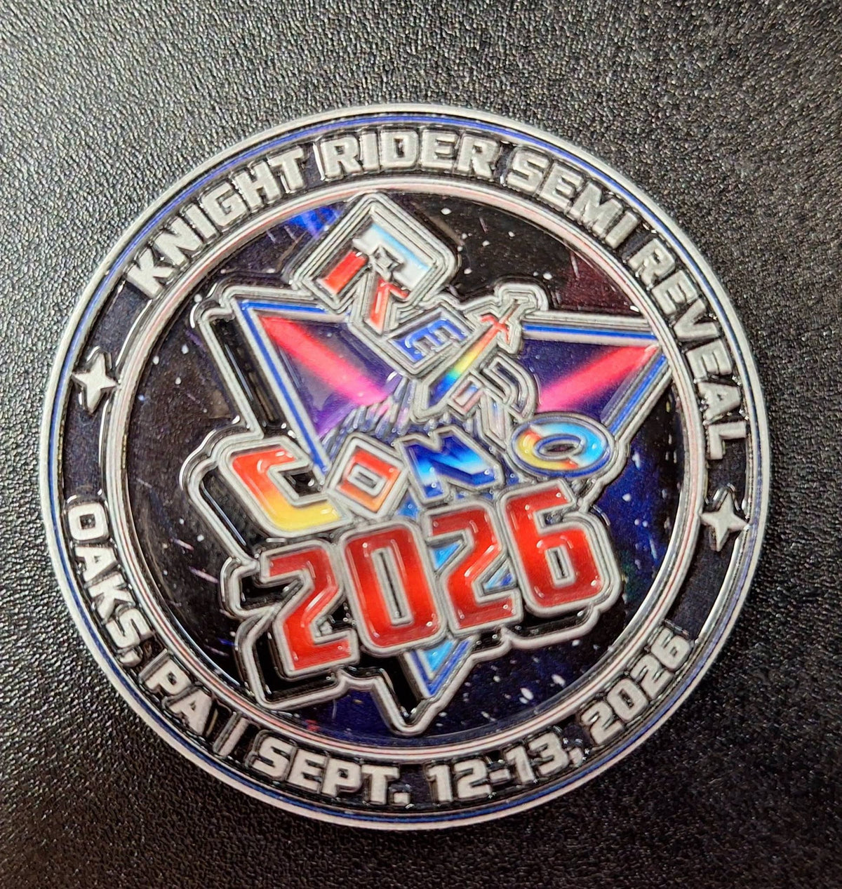 FLAG Semi Retrocon Reveal Challenge Coin (2026)
