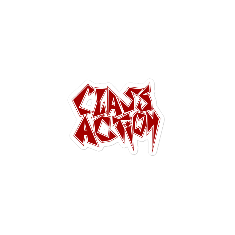 Class Action Sticker
