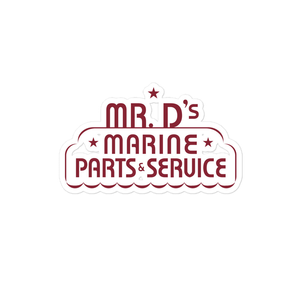 Mr. D's Marine Sticker