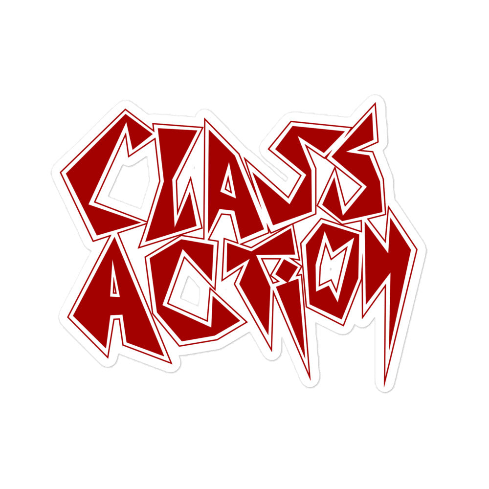 Class Action Sticker