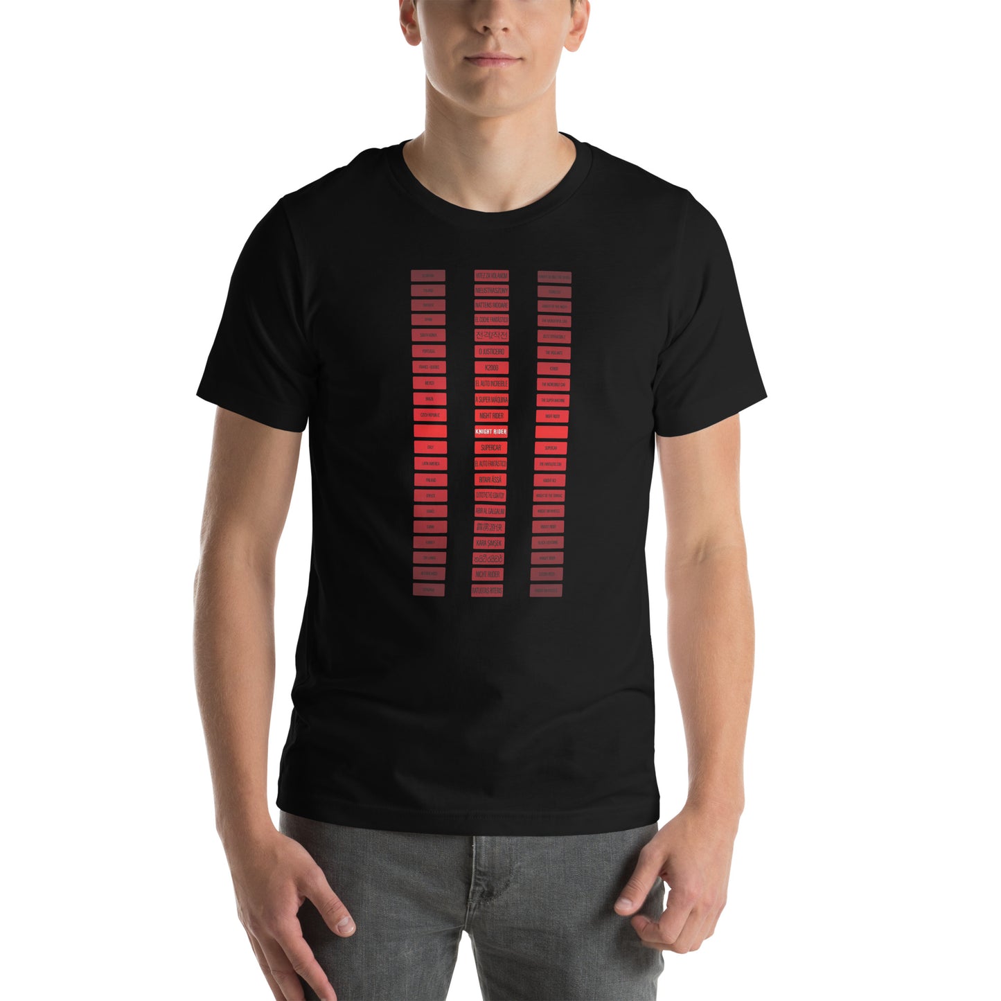 Knight Rider Knations Unisex Graphic Tee